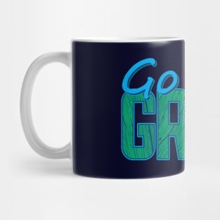 Green Footprint Mug